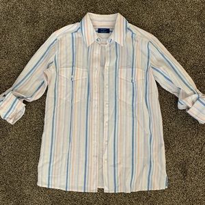 UNTUCKit Womens Linen Shirt